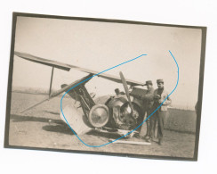 Photo Pilotes Spa 62 Crash - Guerre Aérienne Escadrille Aéronautique 1WW - 1914-18