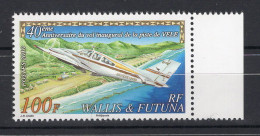 Wallis & Futuna Serie 1v 2010 40th Ann Vele Airport Airplane Plane MNH - Nuevos