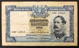 Portogallo Portugal  50 ESCUDOS 1955 LOTTO 202 - Portugal