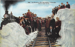 COLORADO - En Route To Mt McClellan - Train - Autres & Non Classés