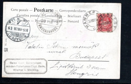 1905 , 10 Ö. " HAMMERFEST " Polarfahrt Kapitän Bade ,  ,klar  " SPITSBERGEN-SNEERENBURG " - Covers & Documents