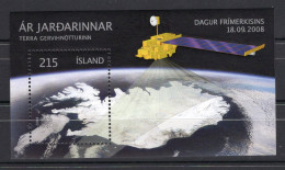 Iceland Block 1v 2008 International Year Of Planet Earth MNH - Unused Stamps