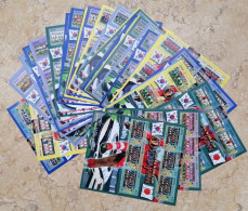 Liberia 2002 World Cup Soccer Football 32 Sheets Complet Set MNH** - 2002 – Südkorea / Japan