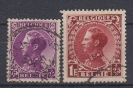 BELGIË - OBP - 1934 - Nr 391+393 - Gest/Obl/Us - 1934-1935 Leopold III