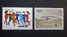 Ireland - Irelande - Eire - 1996 - Y&T N° 947 / 948  ( 2 Val.) Unicef - Boyne Valley - MNH - Postfris - Neufs