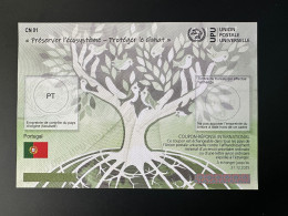 Portugal UPU Union Postale Universelle Préserver écosystème Protéger Climat COUPON-REPONSE INTERNATIONAL IRC IAS CRI - Andere & Zonder Classificatie