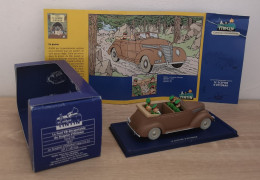 Tintin Le Spectre D'Ottokar Ford V8 Décapotable 1937 Atlas 1:43 - Norev