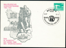 RDA - Entier Postal Privé / DDR - Ganzsachen Mi.Nr. PP 18 - C1/005 SSt Berlin 5-7-1985 - Privé Postkaarten - Gebruikt