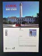 Portugal 2023 Stationery Entier Postal Ganzsache Inteiro Farol Vila Real Santo Antonio Lighthouse Phare Leuchtturm - Postwaardestukken