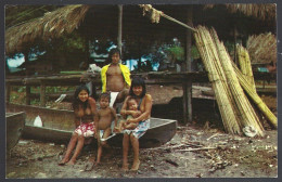 (PAN) CP FF-091-Primitive And Picturesque Are The CHOCO Indians Of DARIEN.Panama Interior. Unused - Panama