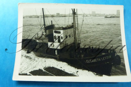 Elisabeth Letzer Rederij "Letzer Remorquege SA " Antwerpen  Sleper Sleepboot Schelde?   Binnenvaart Bouwjaar 1953 - Binnenschepen