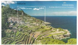 2023-ED. 5703 H.B.- Patrimonio Mundial. El Paisaje Cultural De La Serra De Tramuntana. Mallorca- USADO - Blocs & Hojas