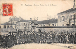 92-ASNIERES- ECOLE DU CENTRE SORTIE DES GARCONS - Asnieres Sur Seine