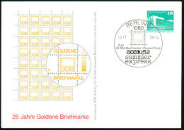 RDA - Entier Postal Privé / DDR - Ganzsachen Mi.Nr. PP 18 -  SSt Berlin 9-11-1988 - Cartoline Private - Usati