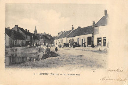 CPA 58 BOUHY LA GRANDE RUE - Andere & Zonder Classificatie