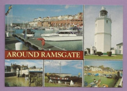 0761- CPM - ANGLETERRE - Around RAMSGATE - Multivue : Port Royal Harbour, Phare, Pont, Drakkar ... - 2 - Ramsgate