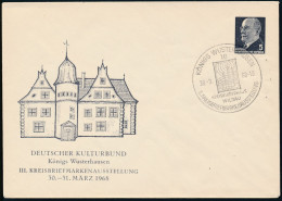 RDA - Entier Postal Privé / DDR - Umschlage Mi.Nr. PU 14 - D2/007a SSt 30-3-1968 - Umschläge - Gebraucht