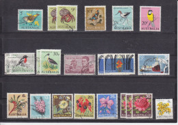 AUSTRALIA - O / FINE CANCELLED - 1966 / 1970 - BIRDS, SEALIFE, FINDERS, XMAS, FLOWERS, HARBOR CONFERENCE - Gebruikt