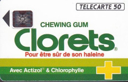 F298A - 11/1992 - CLORETS " Chewing Gum - 50 SC5 - 1992