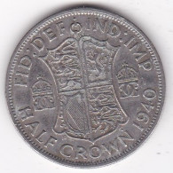 Grande Bretagne. Half Crown 1940 . George VI, En Argent , KM# 856,  - K. 1/2 Crown