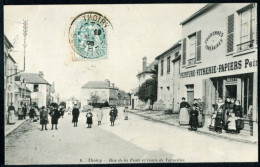 78 THOIRY - RUE DE LA POSTE ET ROUTE DE VERSAILLES - Thoiry