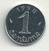 1 Centime - 1990 - Épi - TTB/SUP - 1 Centime