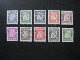 MARTINIQUE: TB Série Timbres-Taxe N° 27 Au N° 36,  Neufs X. - Neufs