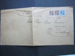 1920 , Express  Brief Aus  Luxemburg  Nach Diekirch - 1914-24 Marie-Adélaïde