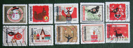 Decemberzegels Weihnachten Christmas Noel NVPH 2887-2896 (Mi 2929-2938) 2011 Gestempeld / USED NEDERLAND / NIEDERLANDE - Used Stamps