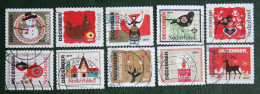 Decemberzegels Weihnachten Christmas Noel NVPH 2887-2896 (Mi 2929-2938) 2011 Gestempeld / USED NEDERLAND / NIEDERLANDE - Usados