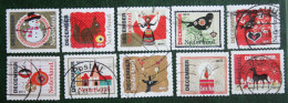 Decemberzegels Weihnachten Christmas Noel NVPH 2887-2896 (Mi 2929-2938) 2011 Gestempeld / USED NEDERLAND / NIEDERLANDE - Gebraucht