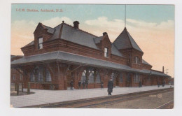 Icr Railway Station Amherst Nova Scotia Canada NS Train - Altri & Non Classificati