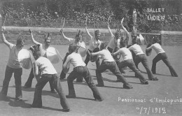 Pensionnat D'AMPLEPUIS (Rhône) - Ballet Indien - Carte-Photo 7/7/1912 - Amplepuis