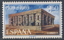 Spain Espana 1969 Mi 1808 YT 1572 Sc 1567 SG 1979 ** Europa Cept - Colonnado / Tempelform - 1969