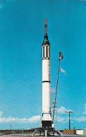 Mercury-Redstone Rocket 'Freedom 7' With Alan Shepard On 1st US Manned Space Flight, C1960s Vintage Postcard - Espace