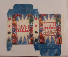 Marvel Heroes Set Completo 54 Carte Da Gioco Del 2005 Plaving Card Marvel Heroes - Marvel