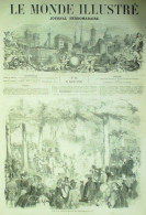 Le Monde Illustré 1857 N° 15 Etats-Unis Ohio Mississipi Allemagne Bade Russie Types - 1850 - 1899