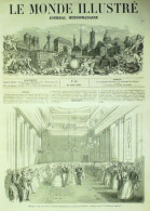 Le Monde Illustré 1857 N° 18 Aix-en-Provence (13) St-Nazaire (44) Bruxelles Duchesse Charlotte - 1850 - 1899