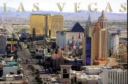 CARTE POSTALE VUEAERIENNE Du STRIP à LAS VEGAS EDITEUR RENO-TAHOE INC.NEVADA -TRES BON ETAT -REF-1A-CP-LV-252 - Las Vegas