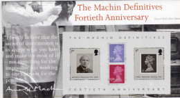 GB Machin Definitives 40th Anniversary Presentation Pack. - Presentation Packs