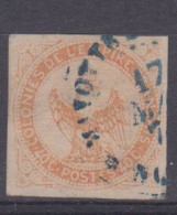 #197 COLONIES GENERALES N° 5 Oblitéré En Bleu Mayotte Nossi-bé (Nossi-Bé) - Águila Imperial