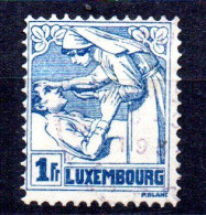 Sello  Nº 163 Luxemburgo - Gebruikt