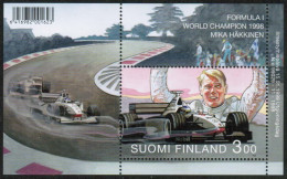 1999 Finland, Mika Häkkinen Formula1 Winner Mnh. - Blocks & Sheetlets