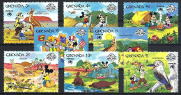 MWD-BK3-151-3 MINT PF/MNH ¤ GRENADA 1988 8w In Serie ¤ SYDPEX 88. - 60th ANNIVERSARY OF MICKEY - Disney