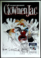 ► Carte Maximum Card CLOWN 1983 - CLOWNEN JAC. Hjalmar Bergmans - Illustrateur Skoog Skrack - Cirque