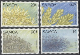 1994 Samoa 768-771 Corals 7,50 € - Plantes Médicinales