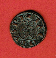 Espagne - Reproduction Monnaie - Dinero Vellon - Alicante 1296 - Jacques II Le Juste D'Aragon (1291-1327) - Monnaies Provinciales