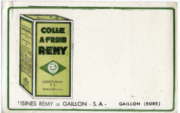 BUVARD  -  GAILLON  EURE  -  COLLE A FROID REMY   -  ANNEE 1950 - P