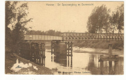 CPA, Belgique , Hamme , De Spoorwegbrug En Durmezicht ,  Ed. B. - Hamme