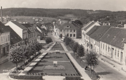 AK - PINKAFELD - Hauptplatz Mit Hotel Zentral Und Kaufhaus Otto Orzechowski 1957 - Pinkafeld